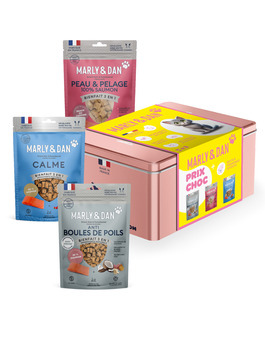 COFFRET FRIANDISES CHAT - PRIX CHOC